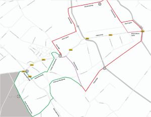 wandelroute rondje Sint Hubert